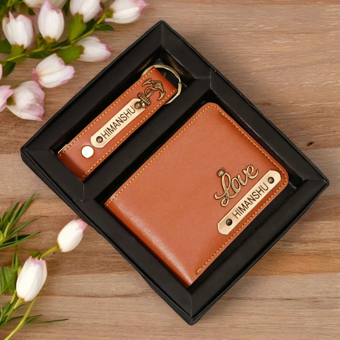 Men's Wallet Combo - Wallet + Keychain